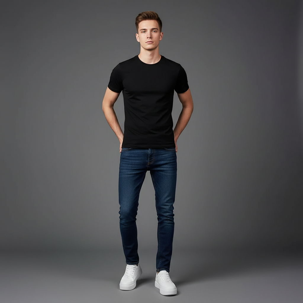 Men's White Platform Sneakers | Casual Trainers
