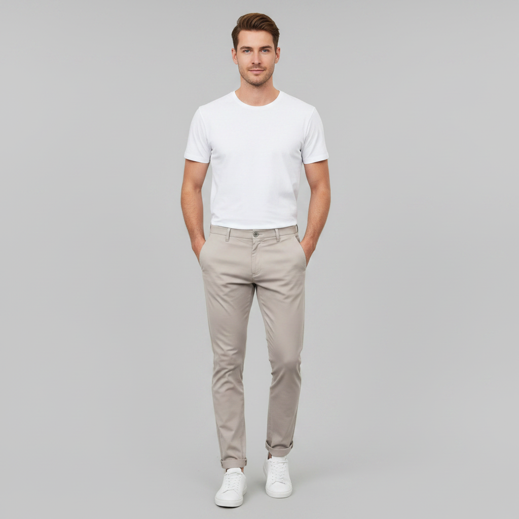 Albert Slim Fit Chinos | Men's Trousers for Summer Style