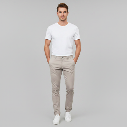Albert Slim Fit Chinos | Men's Trousers for Summer Style