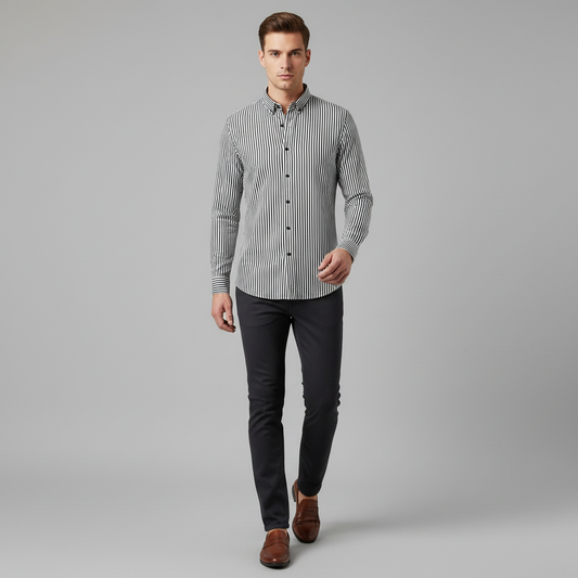 Antonio Striped Shirt | Men's Dress Shirt