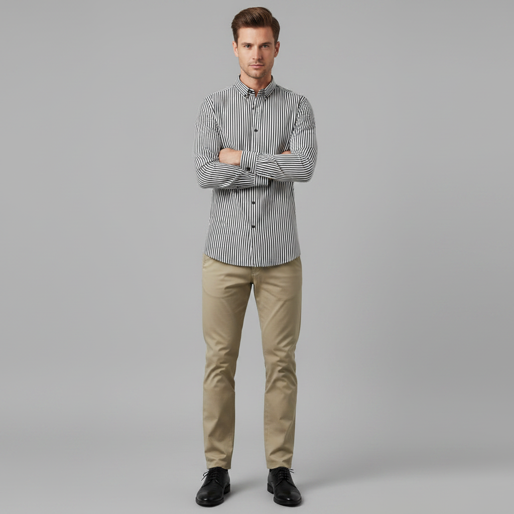 Antonio Striped Shirt | Men's Dress Shirt