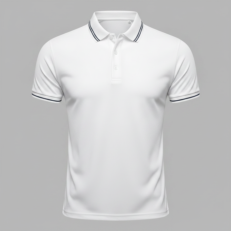 Elegant Men's Polo Shirt | Classic Fit Casual Wear