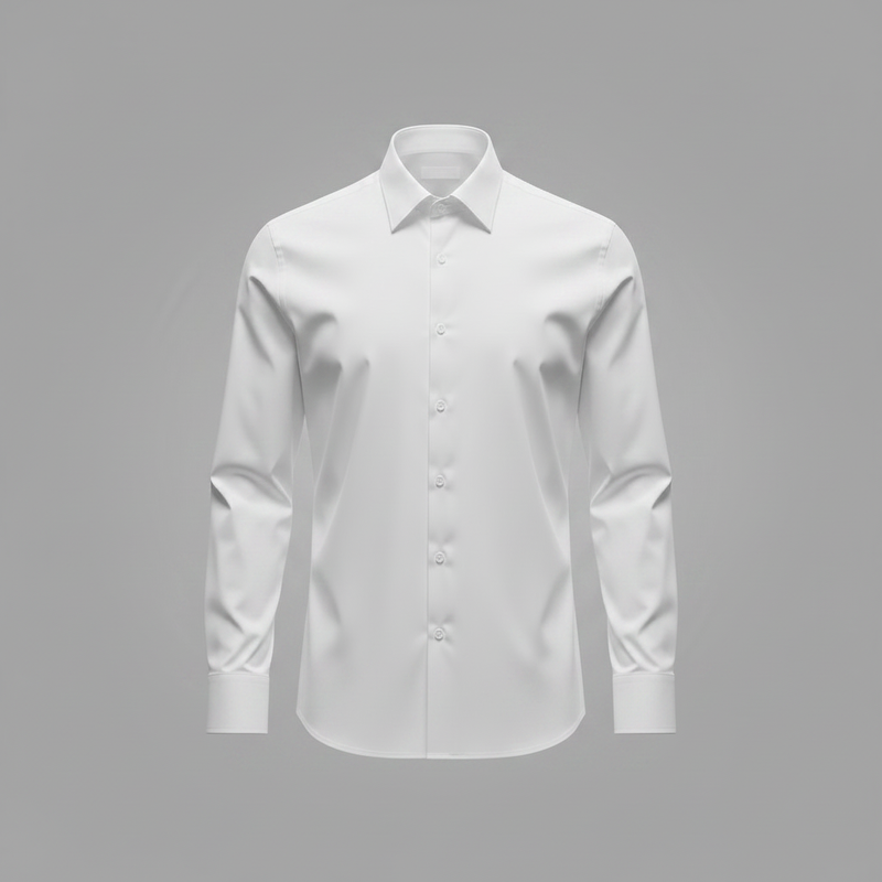 Jethro | Men's Dress Shirt Wrinkle-Free Cotton Blend