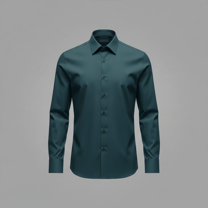 Jethro | Men's Dress Shirt Wrinkle-Free Cotton Blend