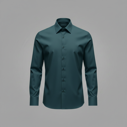 Jethro | Men's Dress Shirt Wrinkle-Free Cotton Blend