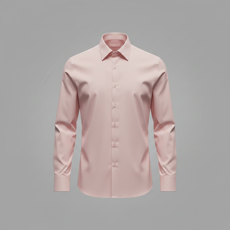 Jethro | Men's Dress Shirt Wrinkle-Free Cotton Blend