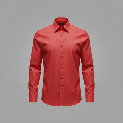 Jethro | Men's Dress Shirt Wrinkle-Free Cotton Blend