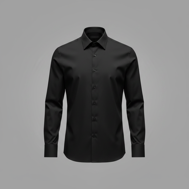 Jethro | Men's Dress Shirt Wrinkle-Free Cotton Blend