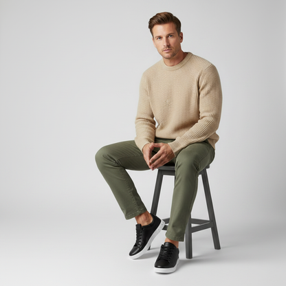 Men's Lace-Up Sneakers | Casual Low-Top Trainers