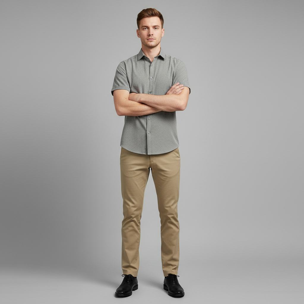Men's Casual Summer Shirt | Lightweight Leisurewear Essential