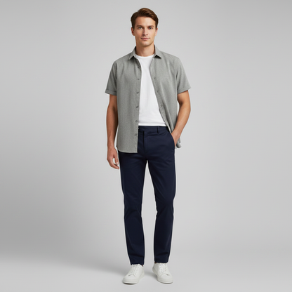 Men's Casual Summer Shirt | Lightweight Leisurewear Essential