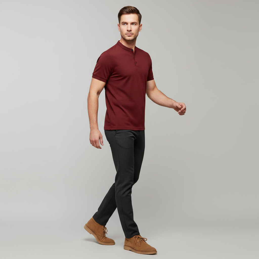 Men's Elegant Polo Shirt | Classic Casual Polo Shirts