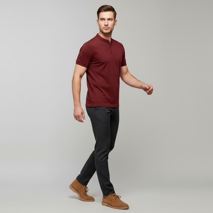 Men's Elegant Polo Shirt | Classic Casual Polo Shirts