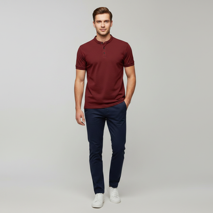 Men's Elegant Polo Shirt | Classic Casual Polo Shirts