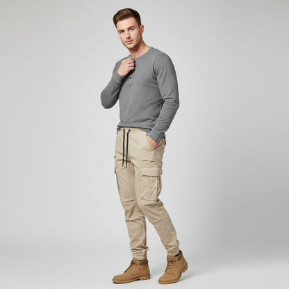Men's Tactical Cargo Pants | Multi-Pocket Outdoor Trousers